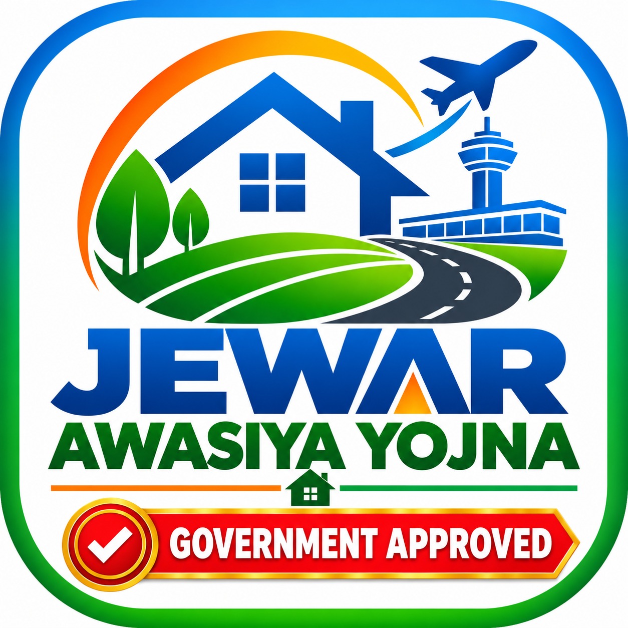 Govt Approved Plots Yojna Logo